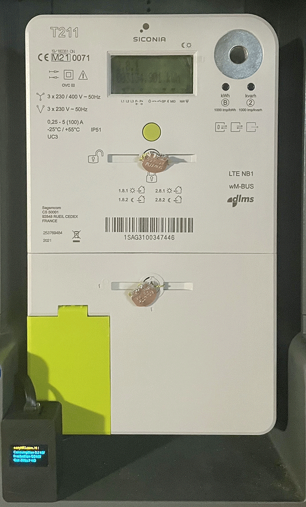 digital meter communicant autoconsommer prosument prosomateur photovoltaique tip zelfverbuik capaciteitstarief